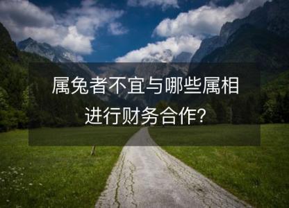 属兔者不宜与哪些属相进行财务合作?