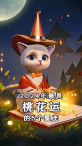 2024桃花旺的星座 2024桃花最好的星座排名