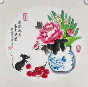 属鼠人家挂什么画旺财 属鼠的人客厅东墙挂什么画最好是什么意思?