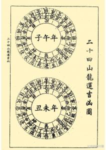 龙运吉凶掌 24年龙运吉凶图