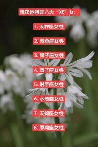 一个月桃花运最旺星座 九月份什么星座桃花运最旺