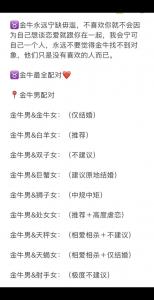 金牛星座密码配对 星座盘在线查询器