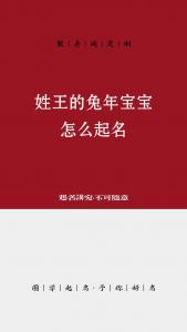 女宝宝起名姓王两个字 姓王的宝宝怎么起名文雅两字