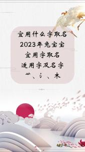免年宝宝起名宜用字 83年属猪女起名宜用字
