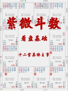 紫微命盘红字 紫命微盘