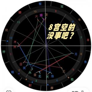 现代星盘婚姻宫在8宫 星盘婚姻宫有两个宫位