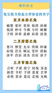 宝宝起名大吉利 今日份宝宝起名
