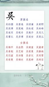 魏和吴一起给宝宝起名字 姓魏打分100分的名字大全
