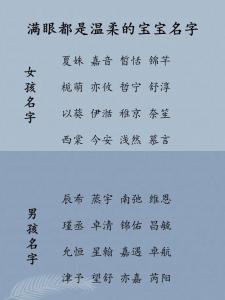 10月生女宝宝起名字 十月出生宝宝名字大全女
