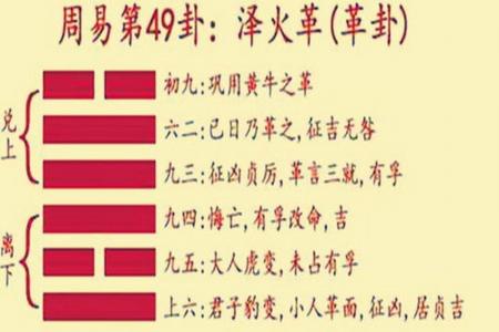 革卦第三爻测出行吉凶 2025年革卦