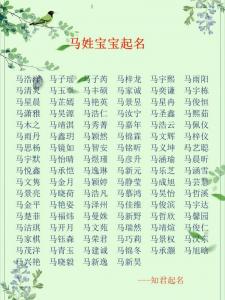 马宝宝起名晓轩好吗女孩 马宝宝起名清轩