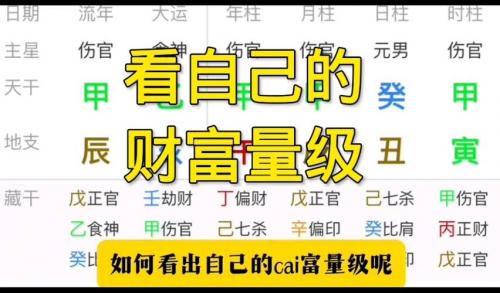 浅淡看八字个人财富级别 财富级别表一览表